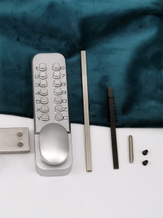 8X8方孔转换件 配件加长传动扁轴双面密码 户外花园机械密码 锁安装