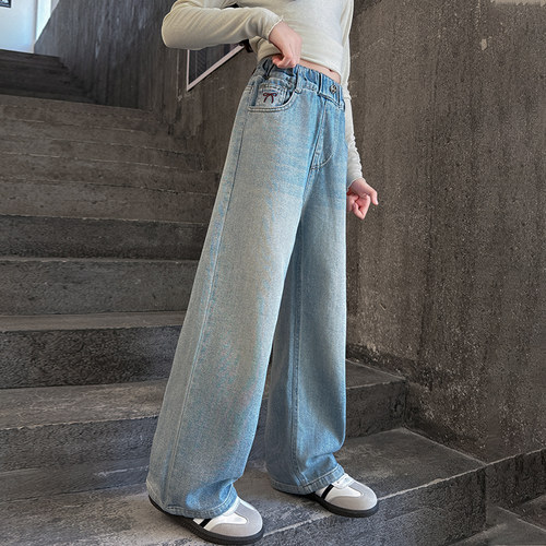 高品质春秋休闲儿童阔腿裤