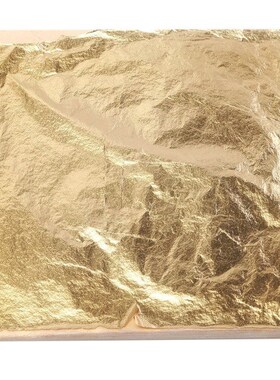 100 sheets gold silver copper leaf foil paper gilding art cr