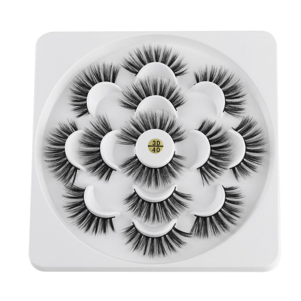 7 pairs New Faux Lashes 3D Mink Lashes Natural Long Wispy Fl在类目 3C数码配件, 手机配件, 手机防尘塞中 - 来自Buy2taobao.com提供专业的淘宝代购服务