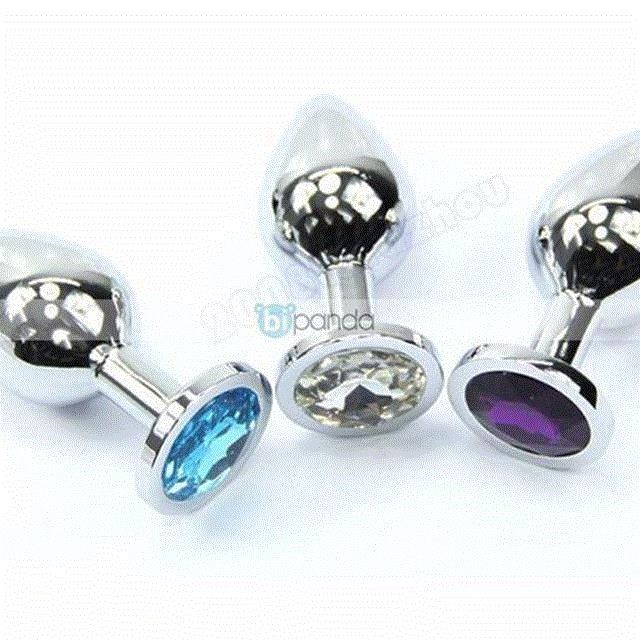 Stainless Steel Butt Toy Plug Anal Inst Metal Plated Jew