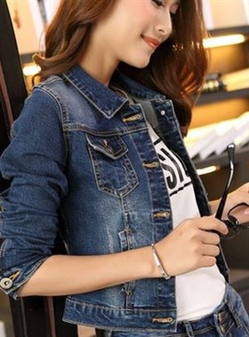 Jeans Jacket Women Autumn Jean Jackets Demin Coat Big Size