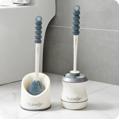 in toilet seat cleaning brush long handle corner