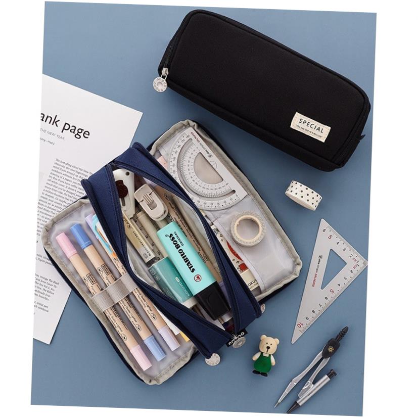 Large Capacity Pencil Case School Multifunction Pen Case