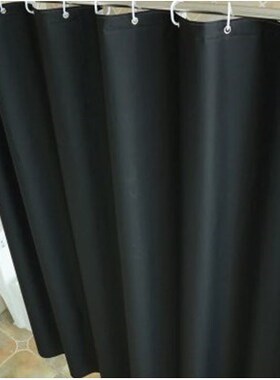 waterproof  black Shower Curtain bath Window shade curtain