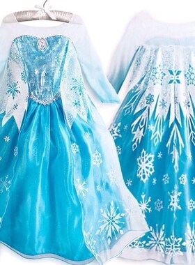 kids girls dresses elsa frozen dress costume princess anna