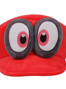Super Odyssey Cappy Hat Plush Cap 超级玛丽奥德赛毛绒帽子