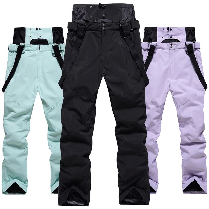 New Ski Pants Men and Women Plus Size Warm Outdoor Skiing Sn