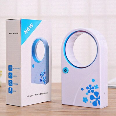 Portable Refrigeration Fan,Mini Bladeless Fan,USB mini fan