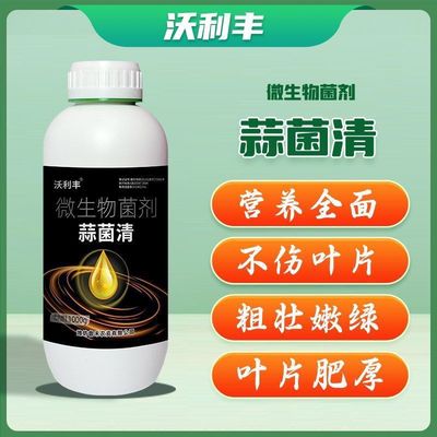 沃利丰蒜菌清原液大蒜专用大蒜宝宝生根养根粗壮以菌抑菌营养肥料