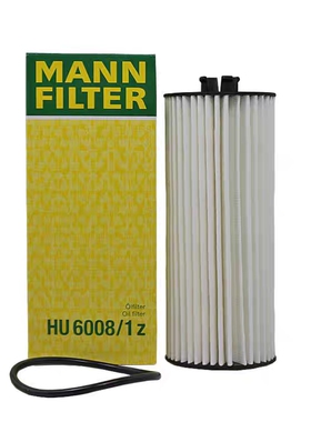 适配奔驰AMG C63G63GLA45S63CLA45ML63A45曼牌机油滤芯HU6008/1Z