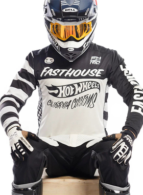 Fasthouse越野赛道骑行服长袖衫防晒衣机车服摩托车拉力服骑士衣