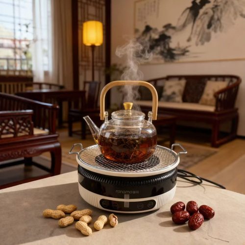 围炉煮茶器电陶炉烤火炉户外多功