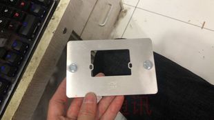 海康威视DS 8530楼宇8533可视对讲门铃室内机挂板支架底座 KH6340