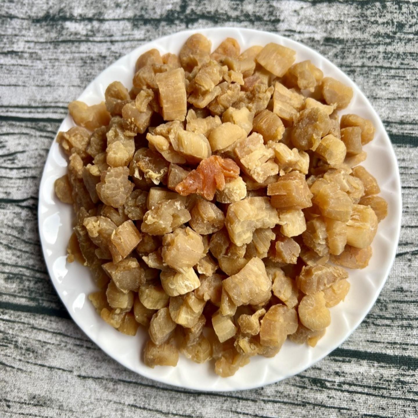 白菜清仓价 大元贝碎干货 干贝瑶柱碎 扇贝碎 海鲜淡干煲粥煲汤料 - 封面