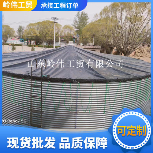 消防储水罐镀锌圆形蓄水池