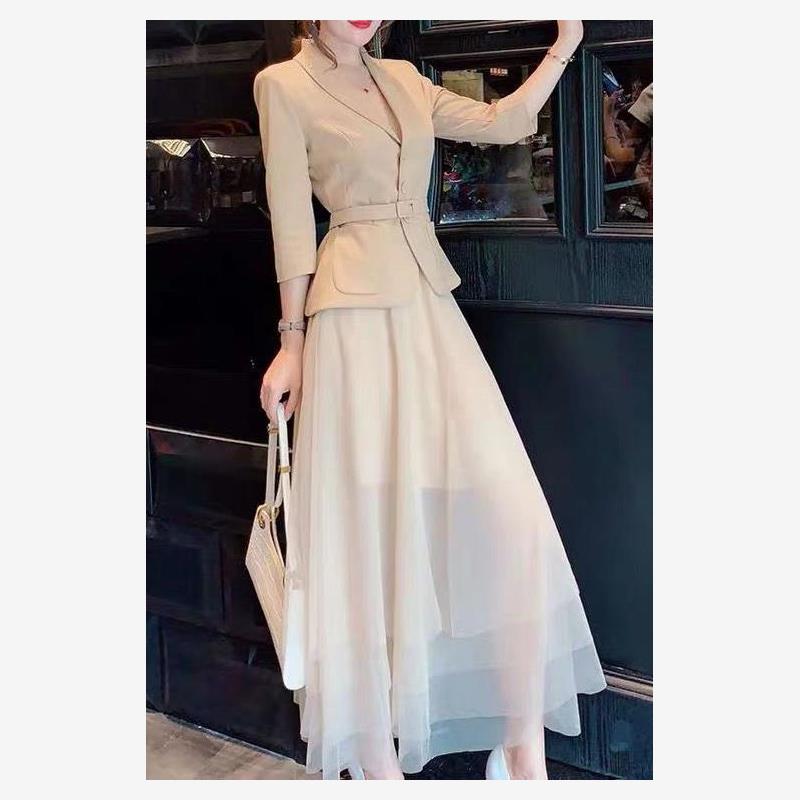 高级春秋新款名媛气质小