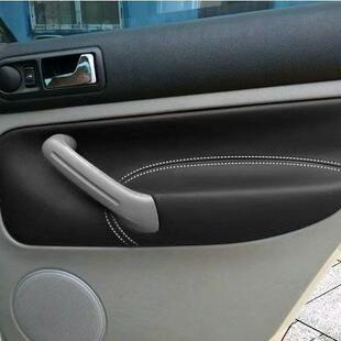 适用于高尔夫4老宝来门板皮内饰改装 翻新门里子皮门饰拉手保护套