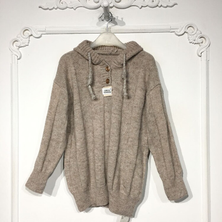 容系列 8284S094 时尚针织衫品牌女装折扣颦薪