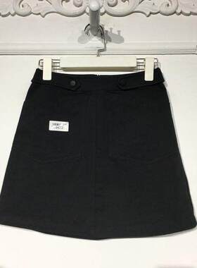 潮系列 8254S211 时尚短裙品牌女装折扣颦薪