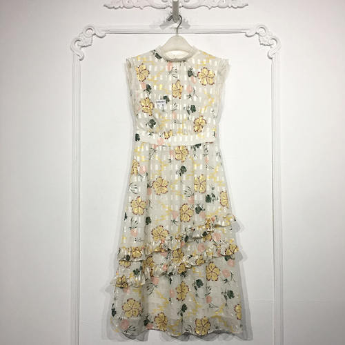 樱N系列 D98560 时尚连衣裙品牌女装折扣颦薪