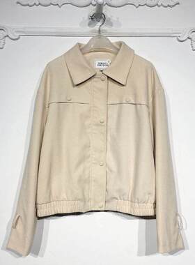 潮系列 8287S199 时尚短款外套品牌女装折扣颦薪