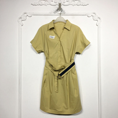 潮系列 8105S060 时尚连衣裙品牌女装折扣颦薪