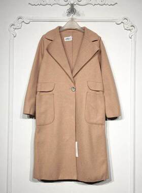 西树系列 8276S245 时尚毛呢外套品牌女装折扣颦薪