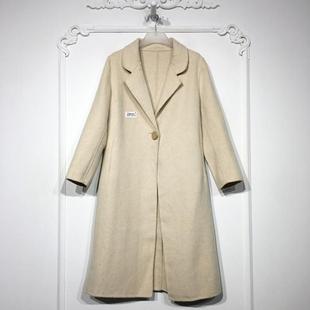 羊毛双面呢毛呢外套品牌女装 时尚 折扣颦薪 8281S274 潮系列