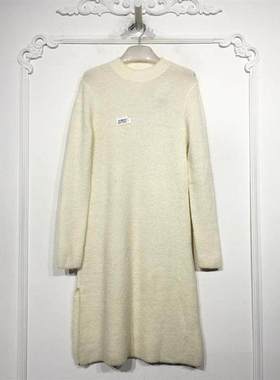 欧系列 8073S295 时尚针织连衣裙品牌女装折扣颦薪