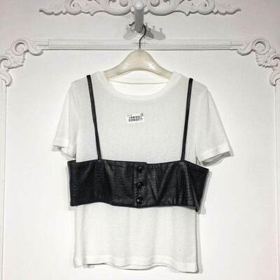 N系列 8296S071 时尚套装两件套品牌女装折扣颦薪