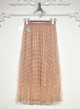 西树系列 D92047 时尚半身裙品牌女装折扣