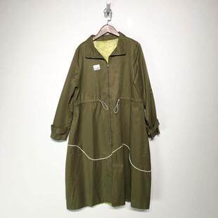 风衣外套品牌女装 潮系列 时尚 A00363 折扣颦薪 Z01