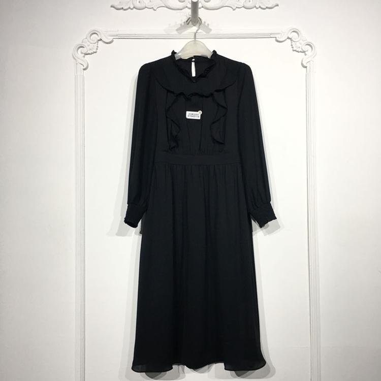 潮系列 8164S114 时尚连衣裙品牌女装折扣颦薪