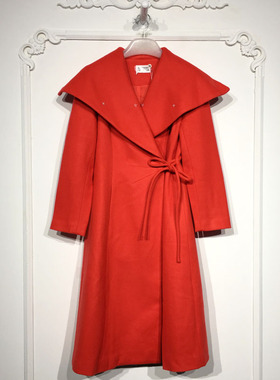 UGC系列 8247S124 时尚毛呢外套品牌女装折扣颦薪