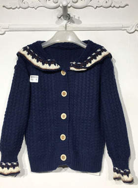 容系列 D99515 时尚针织开衫品牌女装折扣靓