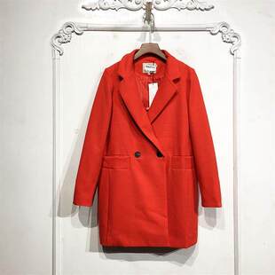 风衣外套品牌女装 时尚 折扣颦薪 B82733 海系列