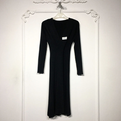 KRD系列 8309S204 时尚针织连衣裙品牌女装折扣馨薪