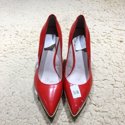 欧系列 PF11782 时尚牛皮革品牌女鞋折扣（微瑕）饕