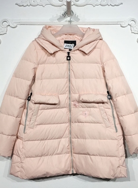 潮系列 8176S047 时尚长款羽绒服品牌女装折扣颦薪