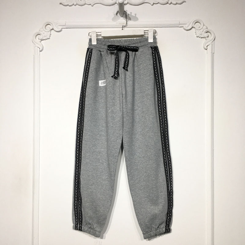 YZQ系列 8328S087 时尚卫裤品牌女装折扣颦薪