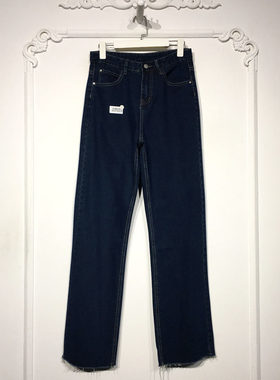 容系列 8331S210 时尚牛仔长裤品牌女装折扣颦薪