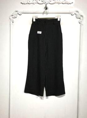 网红系列 D84079 时尚长裤品牌女装折扣颦薪