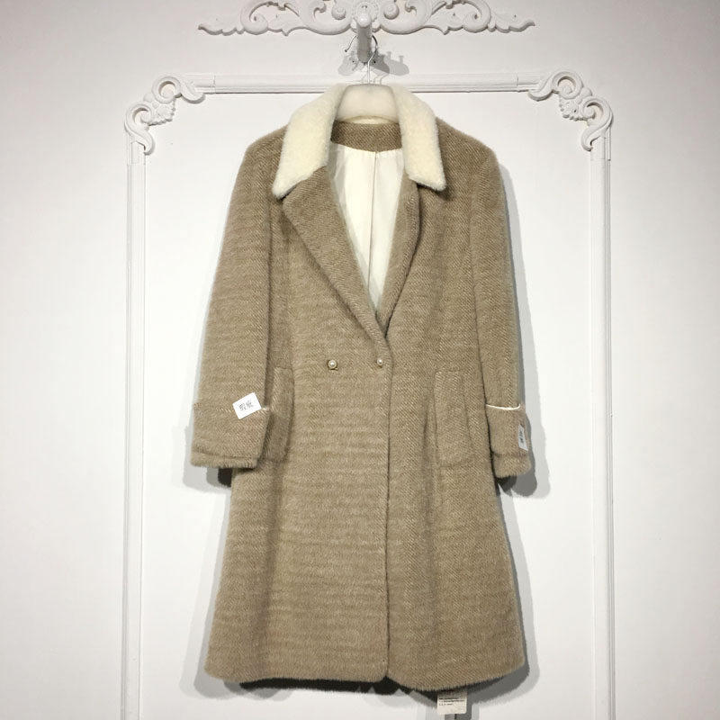 容系列 8253S195 时尚羊毛黄金貂外套品牌女装折扣（微瑕）颦薪,女装/女士精品,毛针织衫,淘宝优惠券,粉丝福利购,淘宝优惠卷