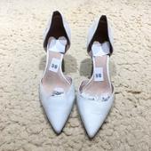 微瑕 欧系列 饕 品牌羊皮革女鞋 折扣 LM02250 时尚