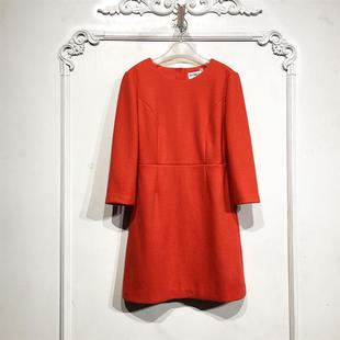 连衣裙品牌女装 时尚 折扣颦薪 D78835 沙系列