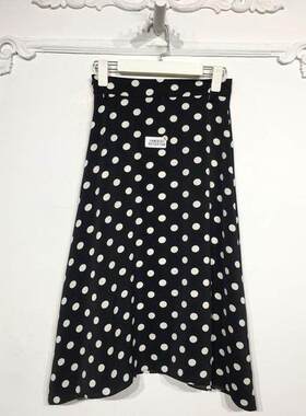 潮系列 8215S154 时尚半身裙品牌女装折扣颦薪