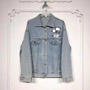 牛仔短款 潮系列 8269S285 时尚 折扣颦薪 外套品牌女装