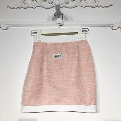 潮系列 8255S100 时尚短裙品牌女装折扣颦薪