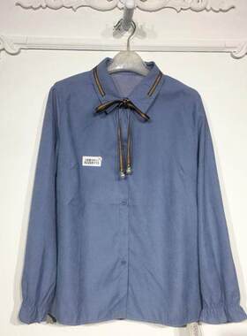 潮系列 8226S113 时尚衬衫品牌女装折扣颦薪